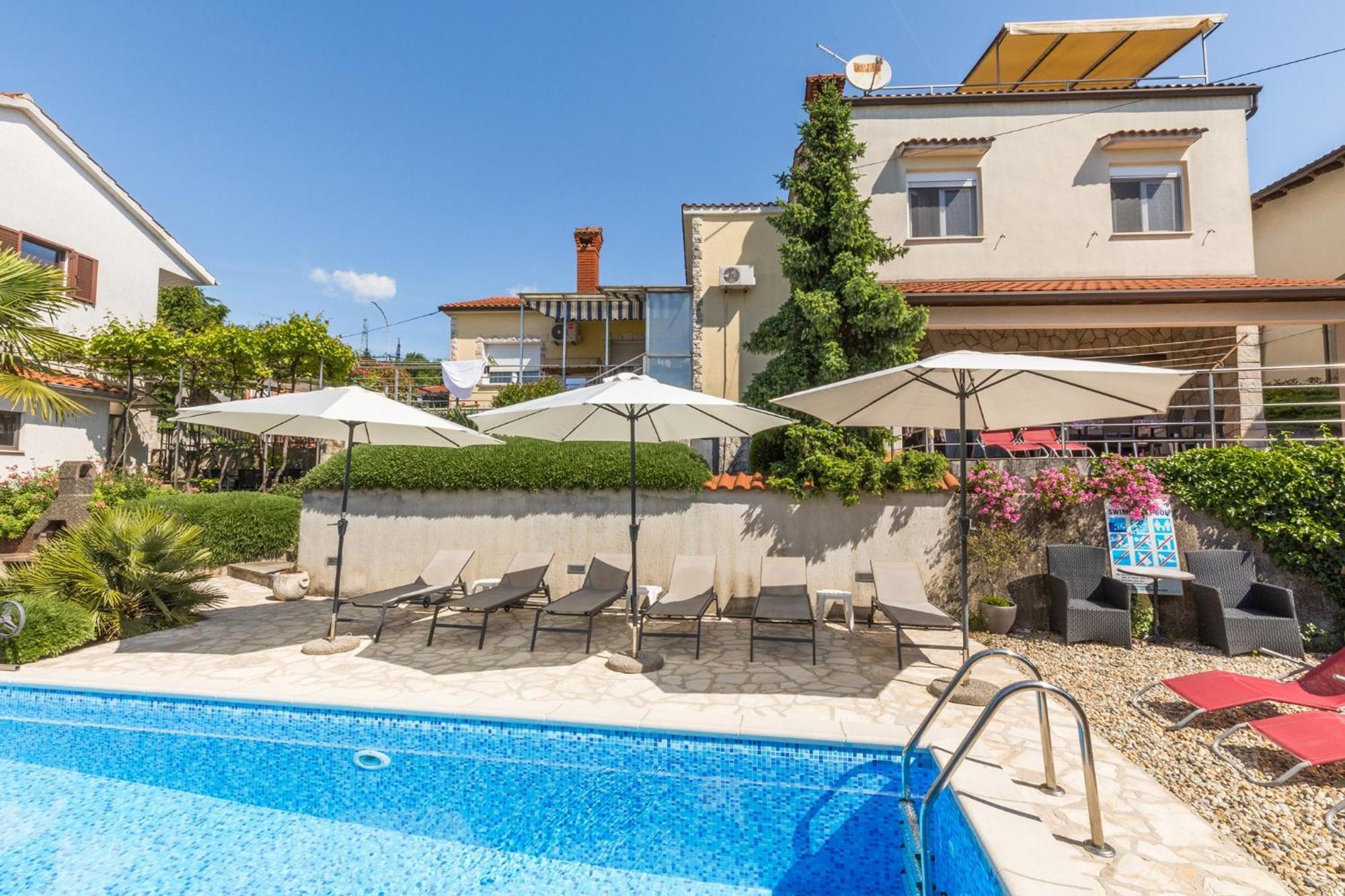 Apartments Dorijan With Pool Matulji Zewnętrze zdjęcie